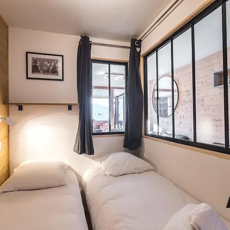 Apartament 41m2 Neuf - Vue Panoramique Magnifique Plein Sud - 6 Personnes Au Coeur De Serac - Au Pied Des Pistes
