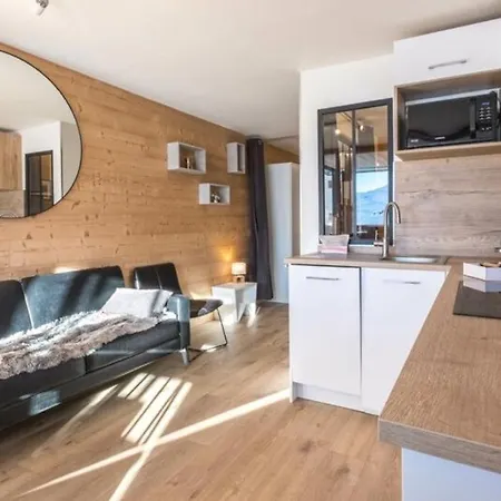 Apartmán 41m2 Neuf - Vue Panoramique Magnifique Plein Sud - 6 Personnes Au Coeur De Serac - Au Pied Des Pistes Val Thorens